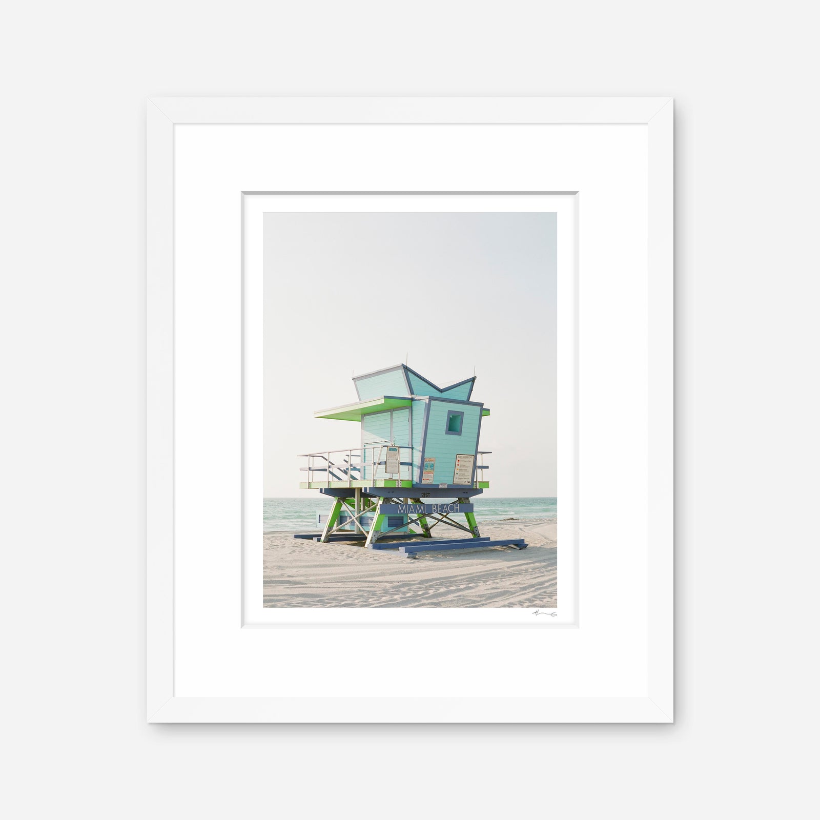 Margate NJ Lifeboat hot Framed Canvas Art Print Photography Design Decor Boat Beach House Lifeguard Rescue Safety Swim Jersey Shore Note Card